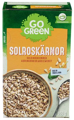 Gogreen Solsikkekjerner 350g