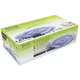 DISPOSABLE GLOVES PF LATEX SIZE M WHITE 100PCE
