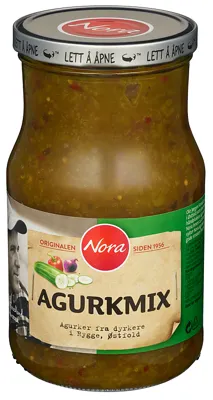 Agurkmix 865g Nora