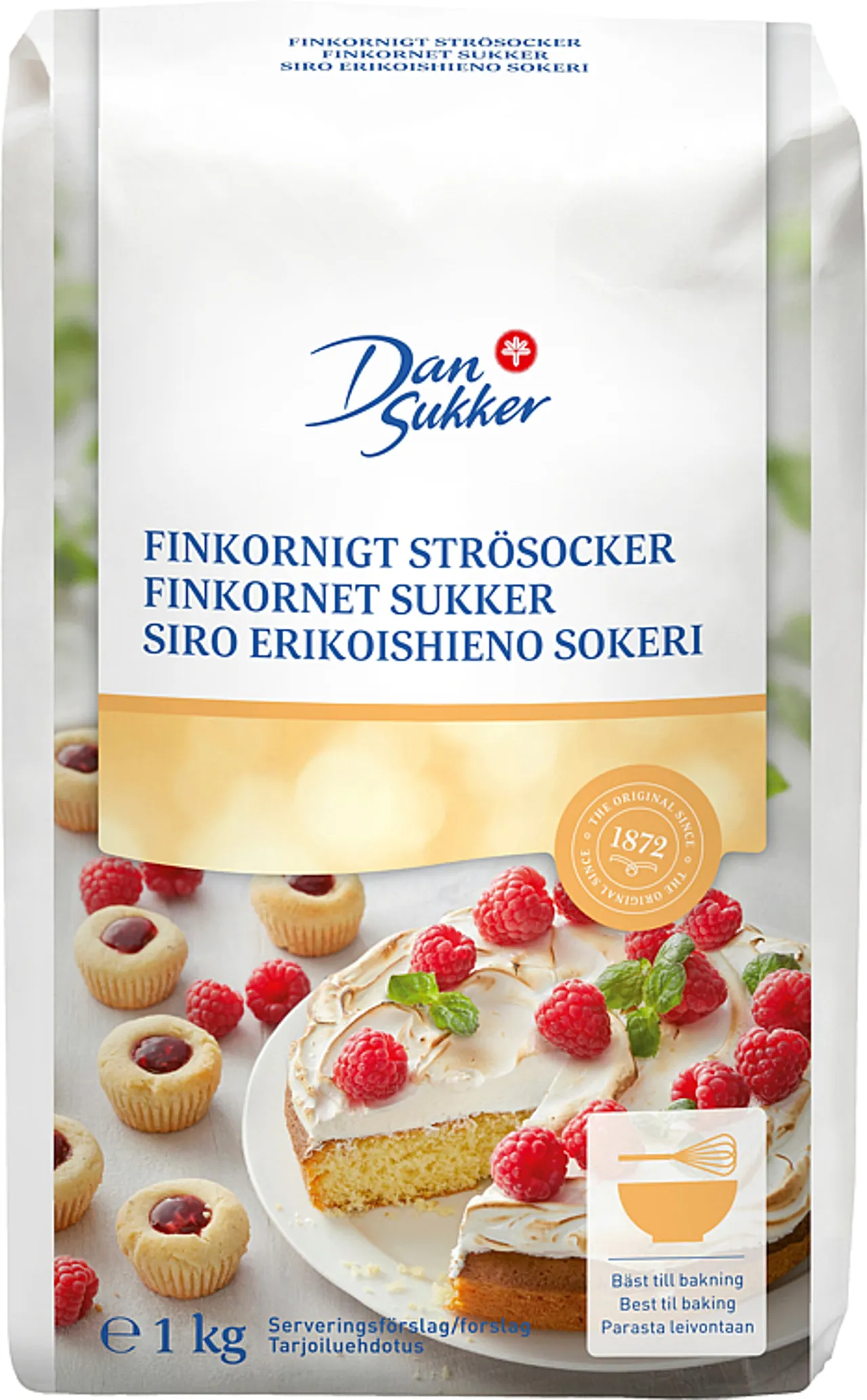 FINKORNET SUKKER 1KG