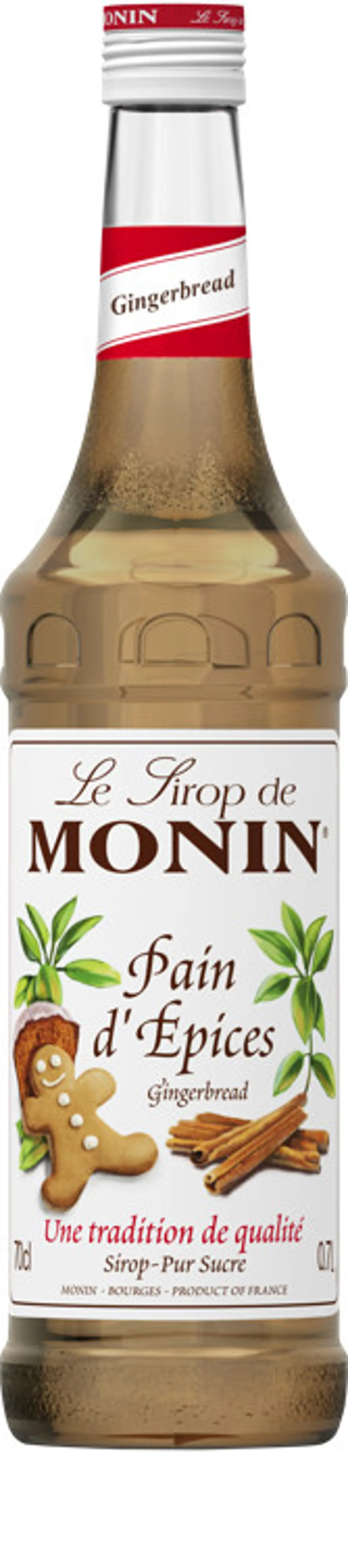 MONIN PEPPERKAKE SIRUP 70CL