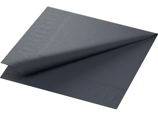 SERVIETT 3L33CM SORT 125X8STK SERVIETT 3L33CM SORT 125X8STK