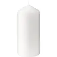 CANDLE 13X6XM WHITE 6PCS