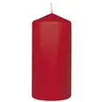 CANDLE RED 13X6 CM 6PK