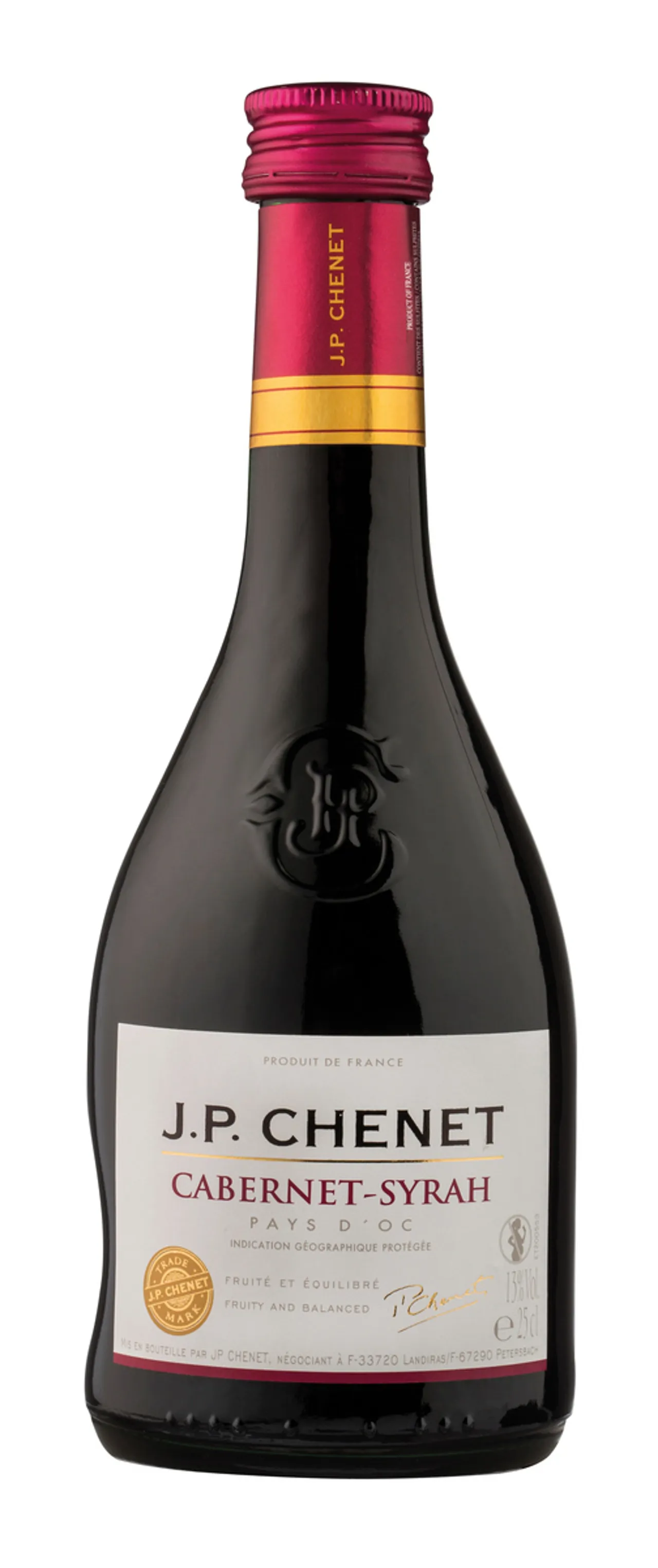 J.P. CHENET CABERNET SYRAH 13% 25CL