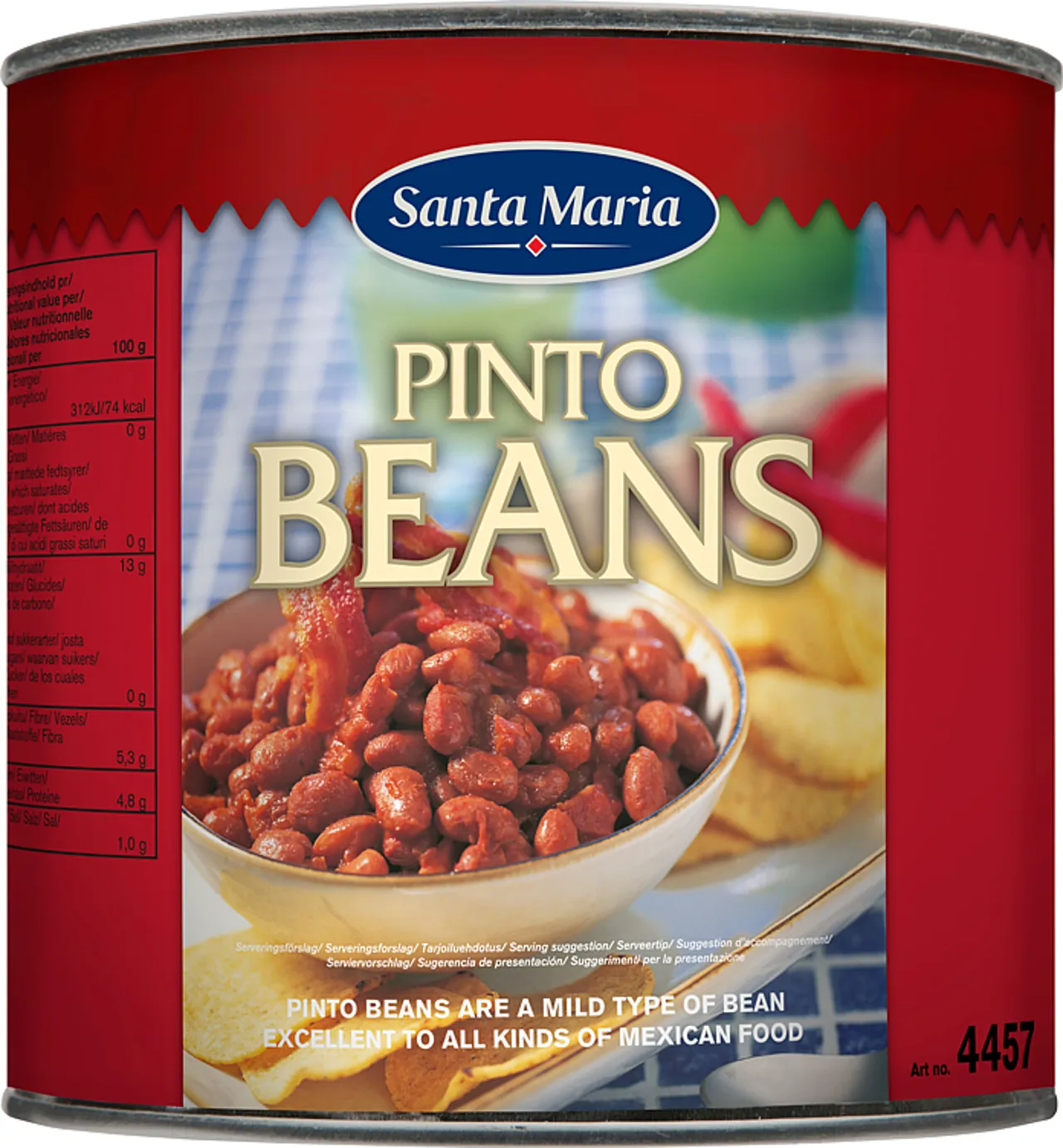 PINTO BEANS 2550G SANTA MARIA