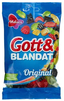 Malaco Godt&Blandet Orig 160g
