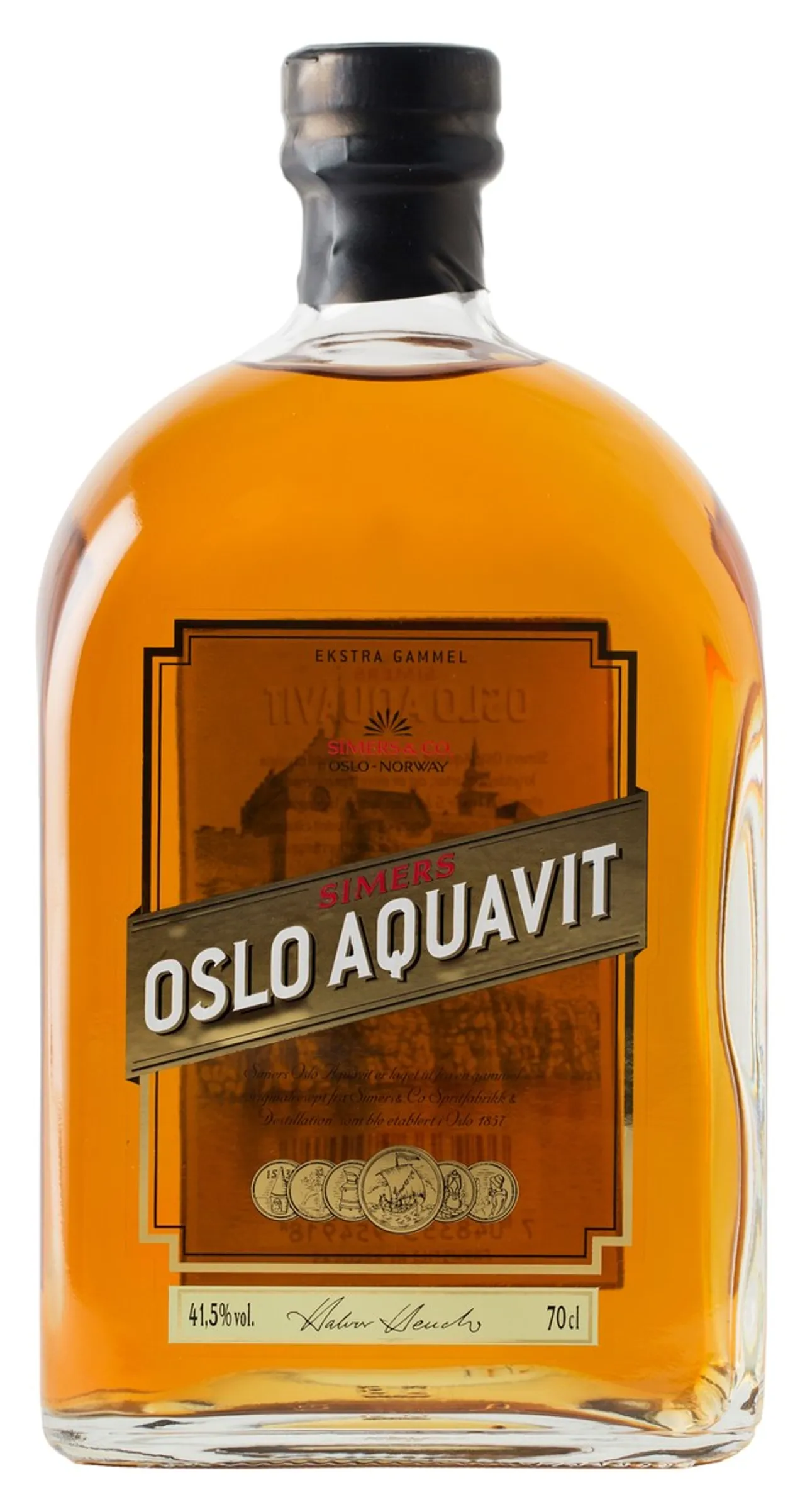 SIMERS OSLO AQUAVIT 41,5% 70CL