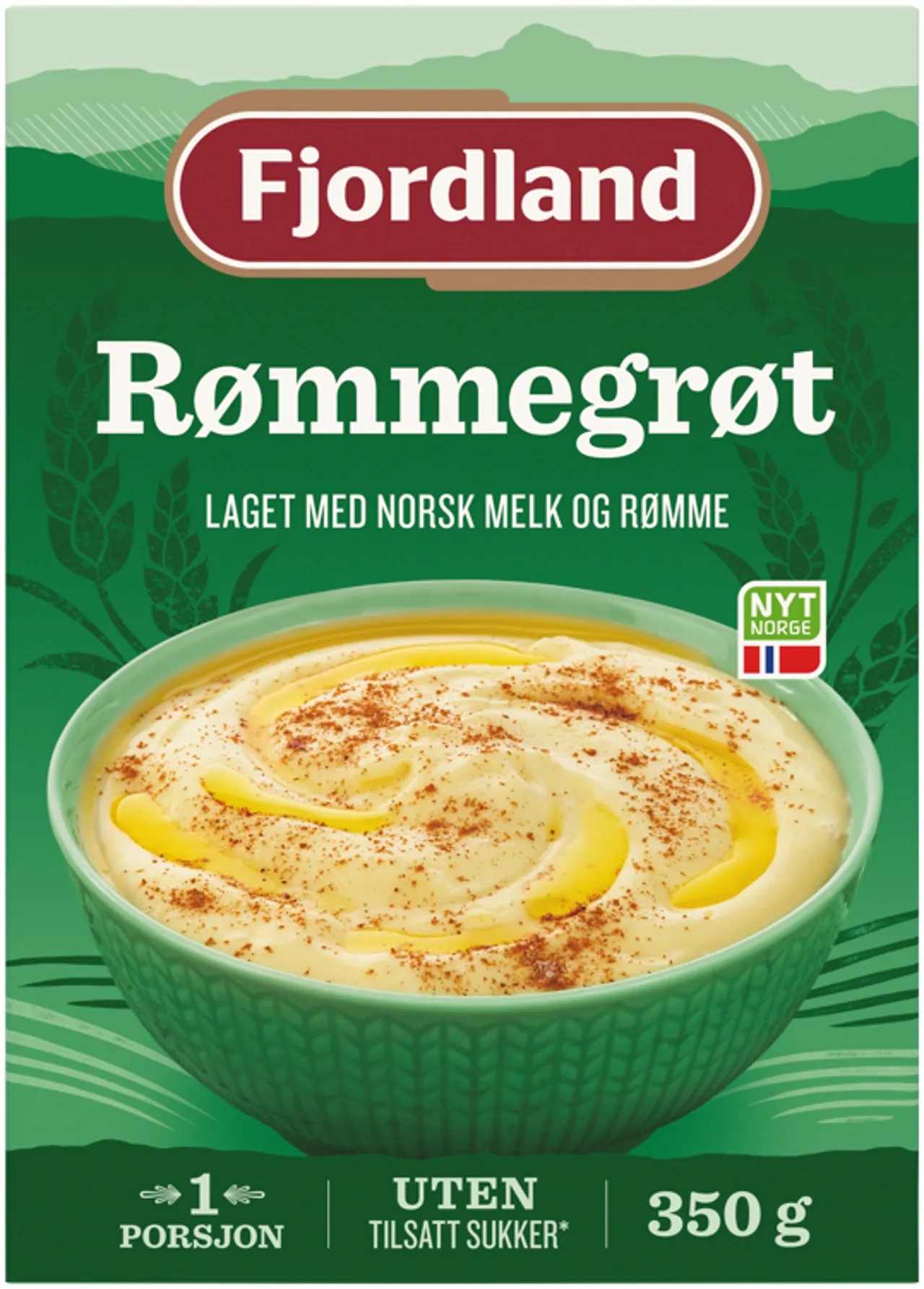 RØMMEGRØT 1 PORSJON 350G FJORDLAND