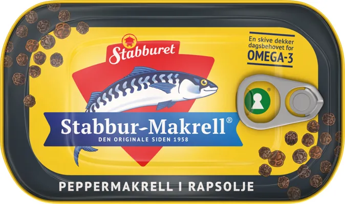 Peppermakrell 80g Stabbur-Makrell