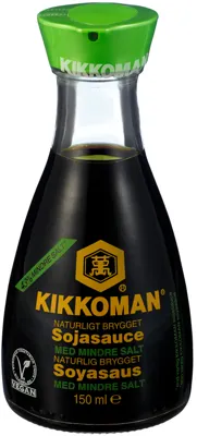 Kikkoman Soyasaus Mindre Salt 6x150ml