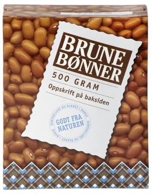 Bønner Brune 500g Harlem Food
