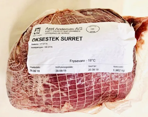 OKSESTEK SURRET FRYS KG OKSESTEK SURRET FRYS KG