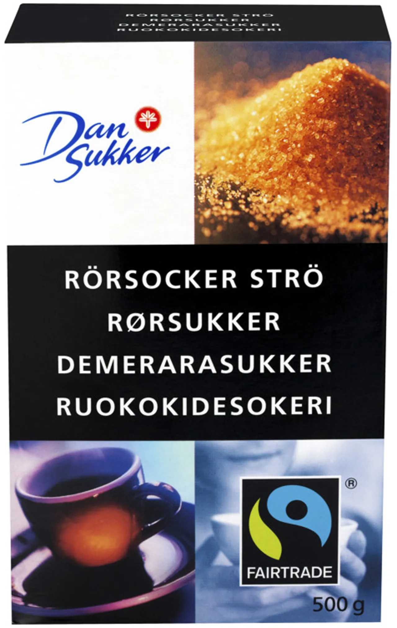RØRSUKKER STRØ (DEMERARA) 500G