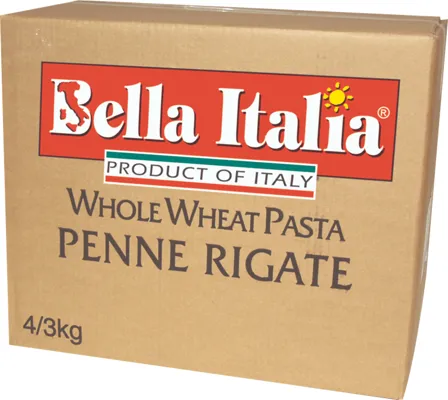 BELLA ITALIA PENNE RIG.FULLKORN 4X3KG BELLA ITALIA PENNE RIG.FULLKORN 4X3KG