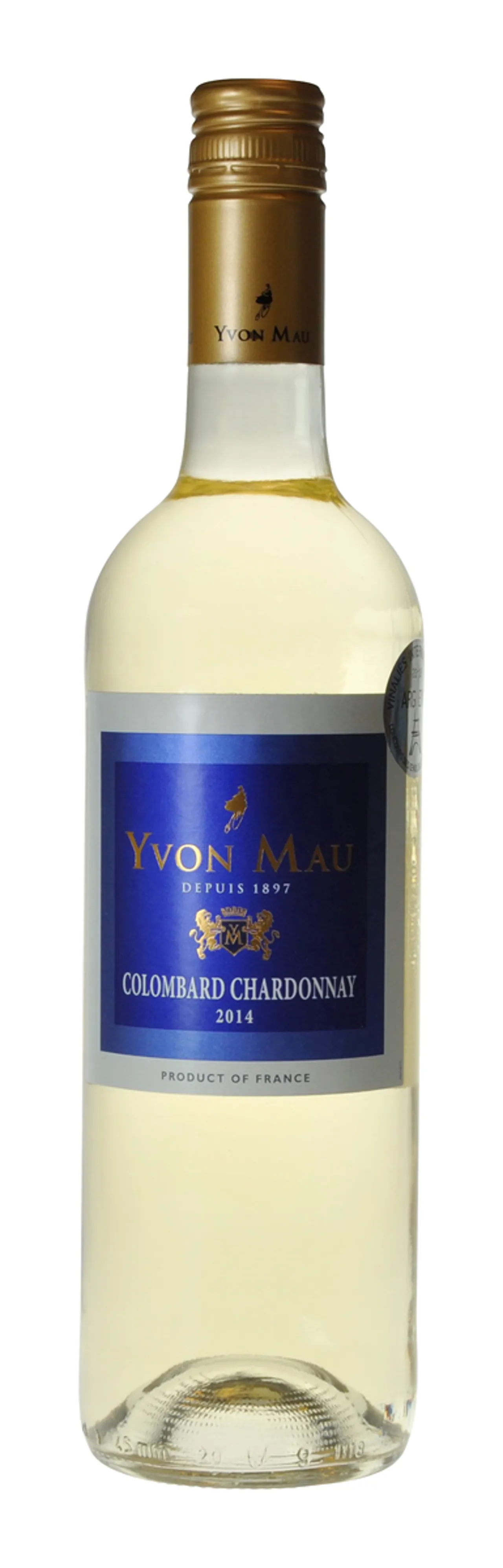 YVON MAU COLOMBARD CHARDONNAY 11% 75CL