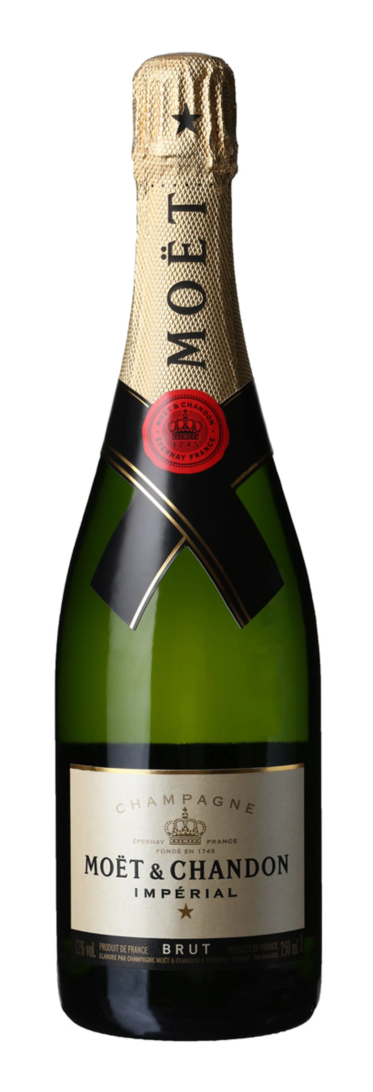 MOET & CHANDON IMPERIAL BRUT 12% 75CL