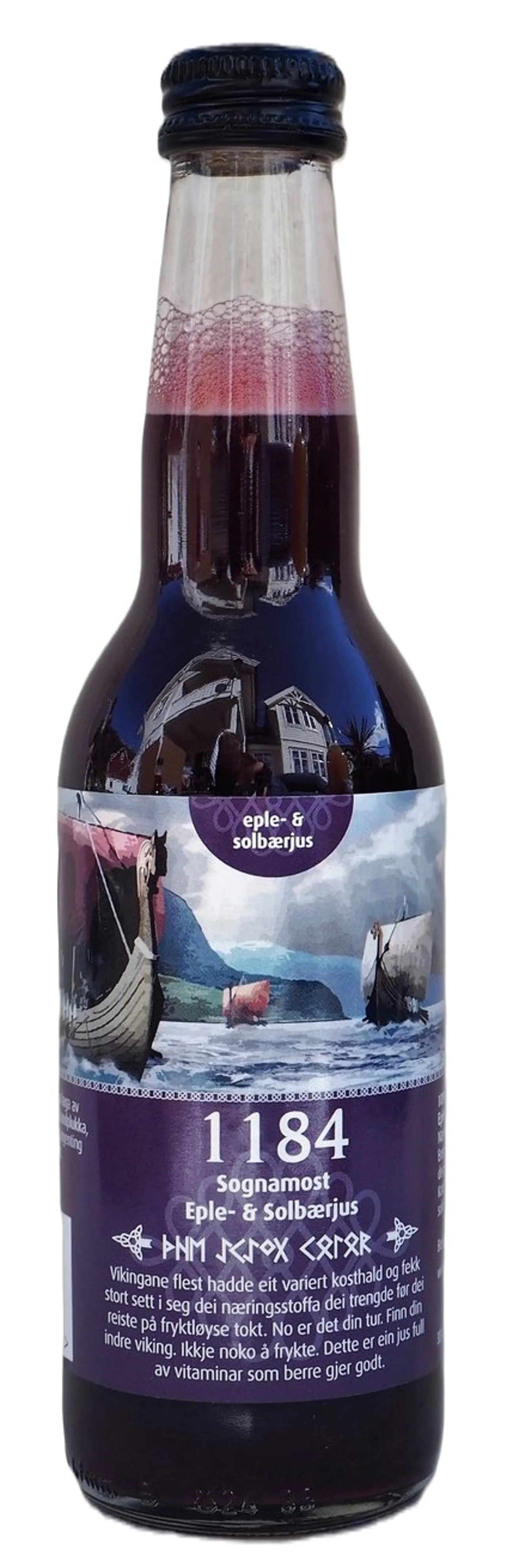 1184 SOGNAMOST EPLE & SOLBÆR 24X33CL