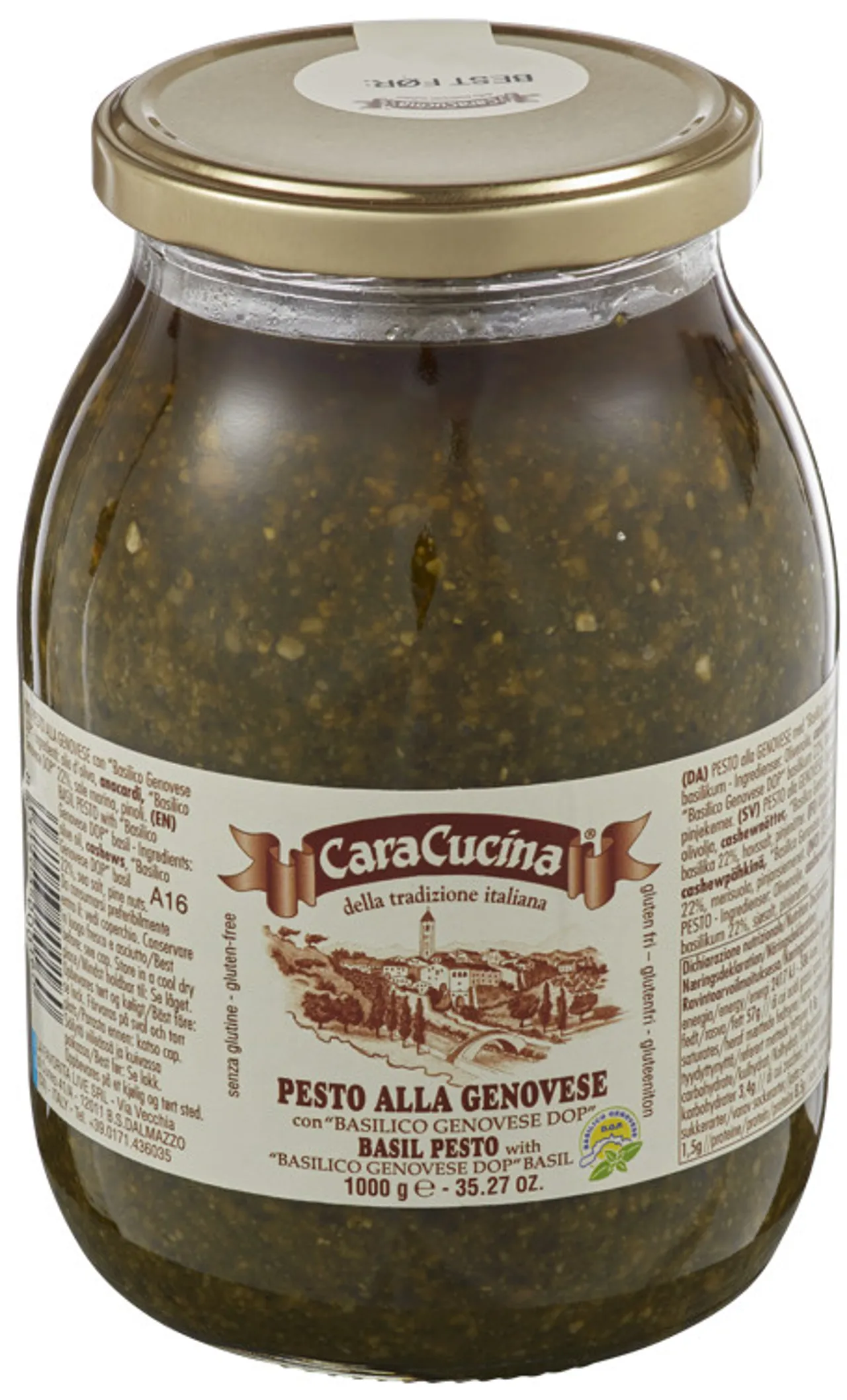 PESTO GENOVESE 1KG CARA CUCINA