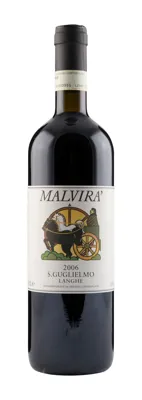 MALVIRA S. GUGLIELMO LANGHE 13,5% 75CL MALVIRA S. GUGLIELMO LANGHE 13,5% 75CL