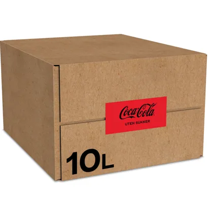 Coca-Cola Uten Sukker 10l Postmix