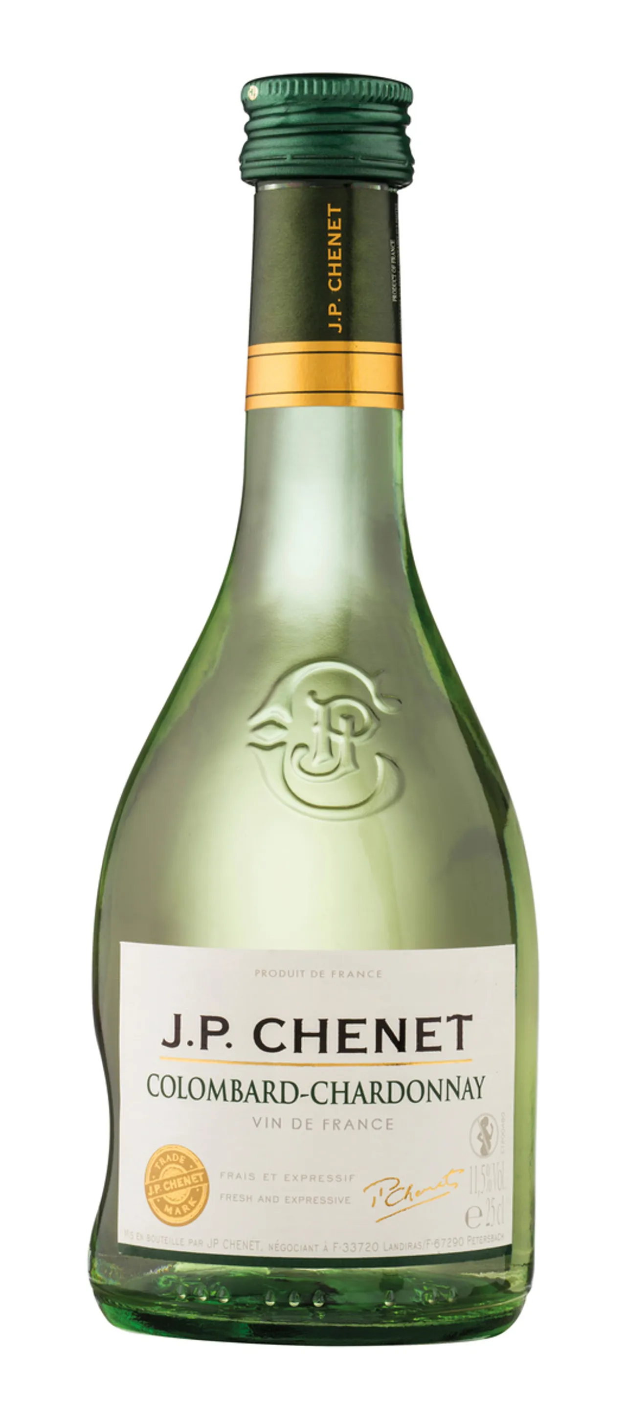 J.P. CHENET COLOMBARD CHARDONNAY11,5% 25CL