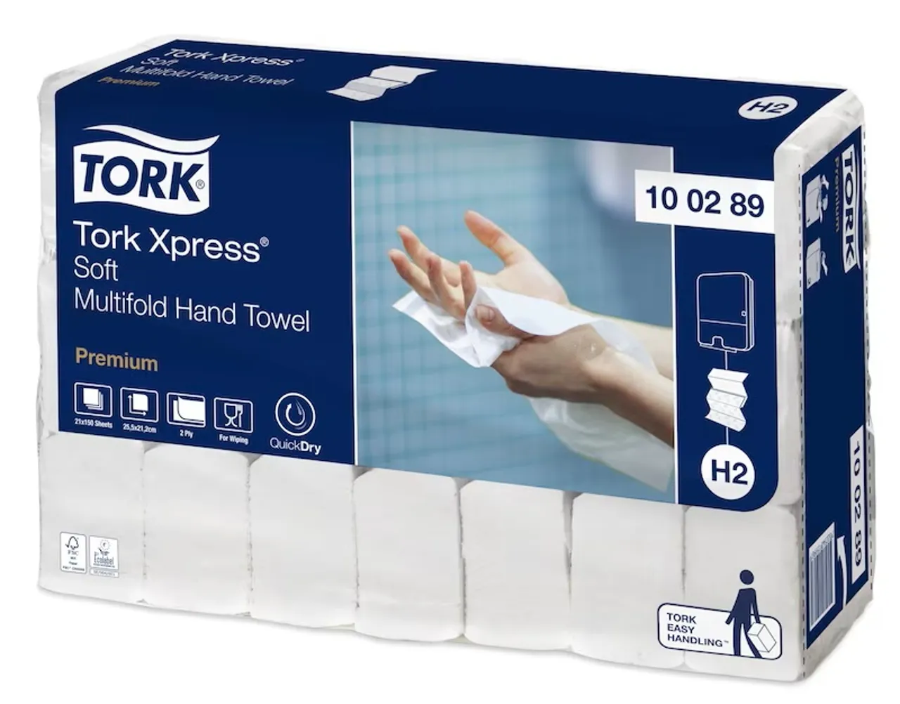 PREM.INTERFOLD MYK HÅNDTØRK TORK (3 PANEL H2)