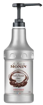 Monin Mørk Sjokolade Saus Brun 1,89l