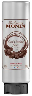 Monin Mørk Sjokoladesaus Brun 500ml