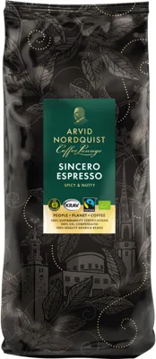 Arvid Nordquist Sincero Espresso Kaffe Hele Bønner 1000g