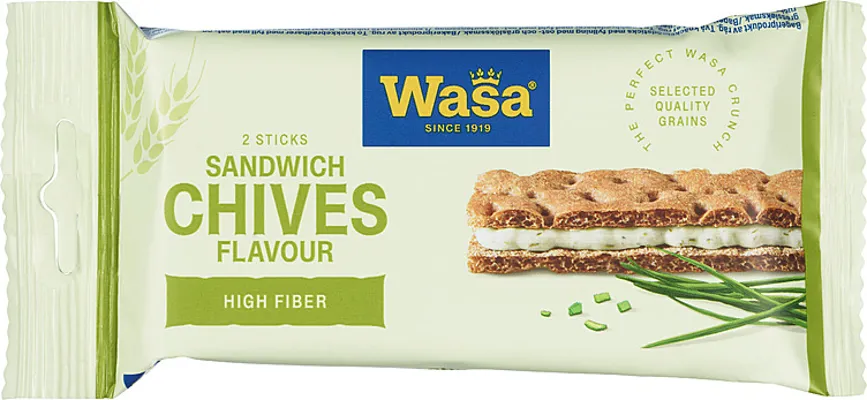 Wasa Sandwich Gressløk 24x37g