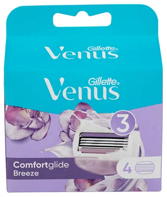 BARBERBLAD VENUS COMFORTGLIDE BREEZE 4BL.GILLETTE BARBERBLAD VENUS COMFORTGLIDE BREEZE 4BL.GILLETTE