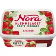 JORDBÆRSYLTETØY RØRTE 280G NORA