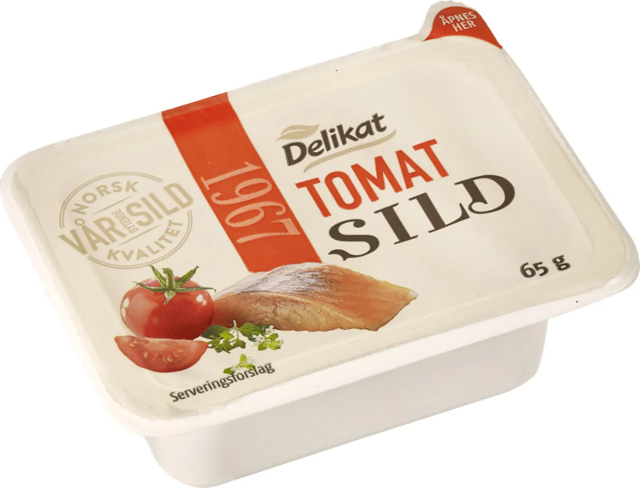 DELIKAT TOMATSILD KUVERT 65G