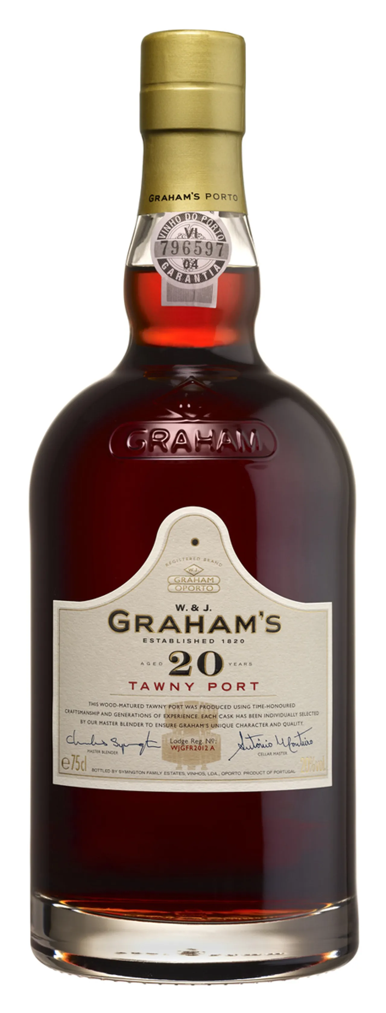 GRAHAM S 20 YEARS OLD TAWNY 20% 75CL