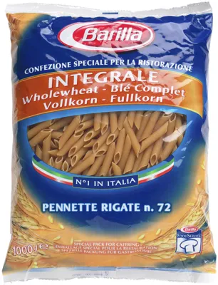 Barilla Pasta Pennette Fullkorn 1kg