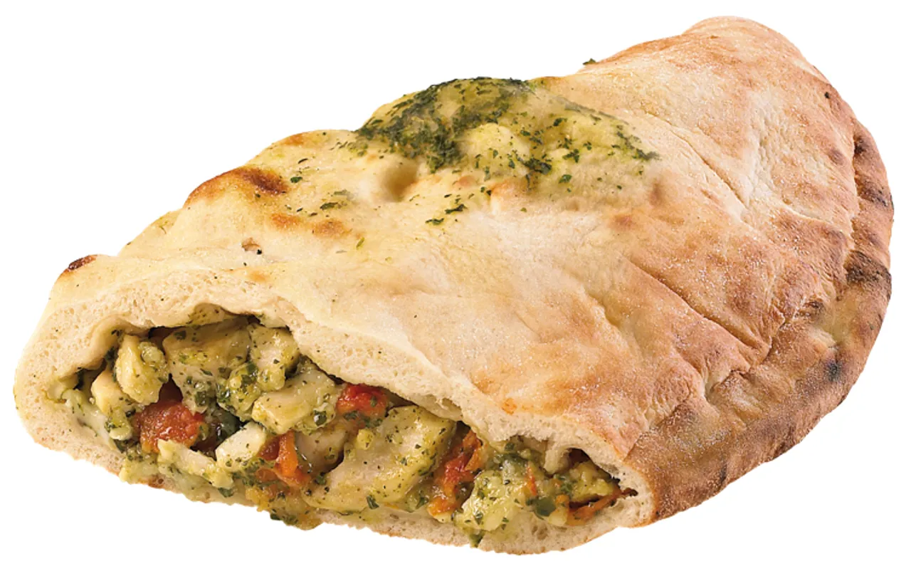 CALZONE KYLLING&PESTO 220G STABBURET