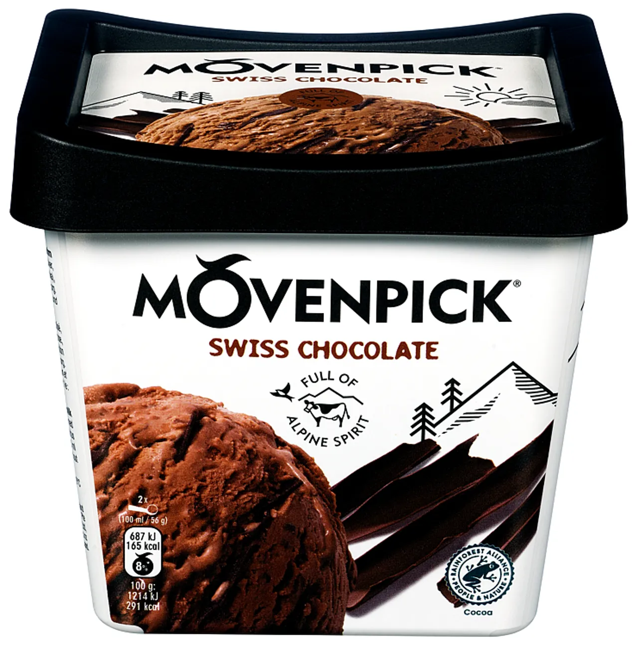 MÖVENPICK SWISS CHOCOLATE 0,9L