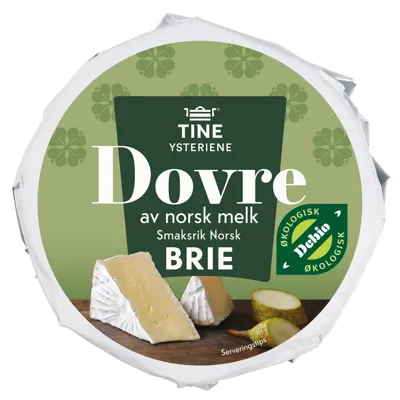 DOVRE NORSK BRIE ØKOLOGISK 150G TINE DOVRE NORSK BRIE ØKOLOGISK 150G TINE