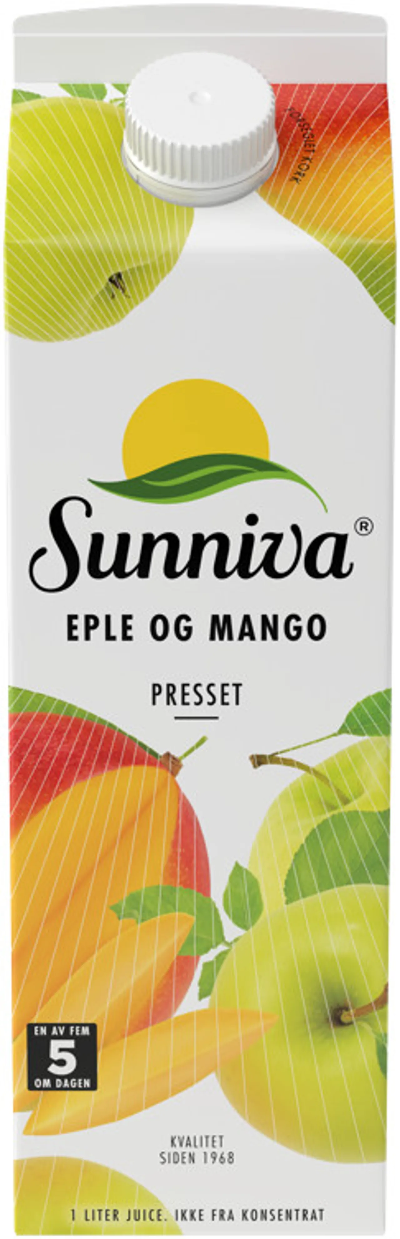SUNNIVA PREMIUM EPLE/MANGOJUICE 1L TINE