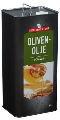 Olivenolje Pomace 5l Kjøkkensjefens