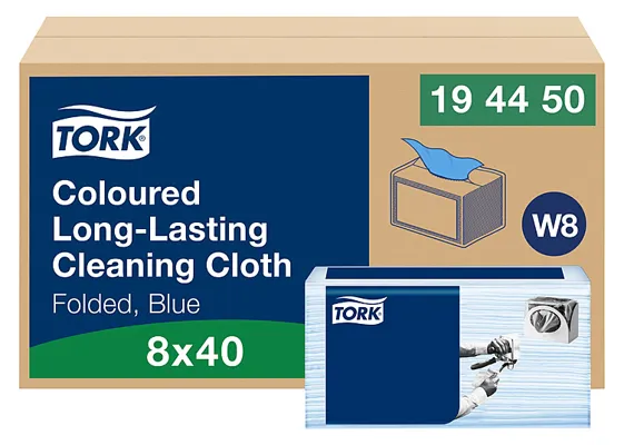 Prem Klut Farge Blå Nonwoven Tork