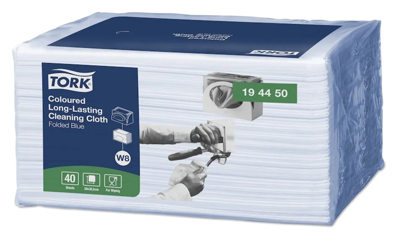 PREM KLUT FARGE BLÅ NONWOVEN TORK
