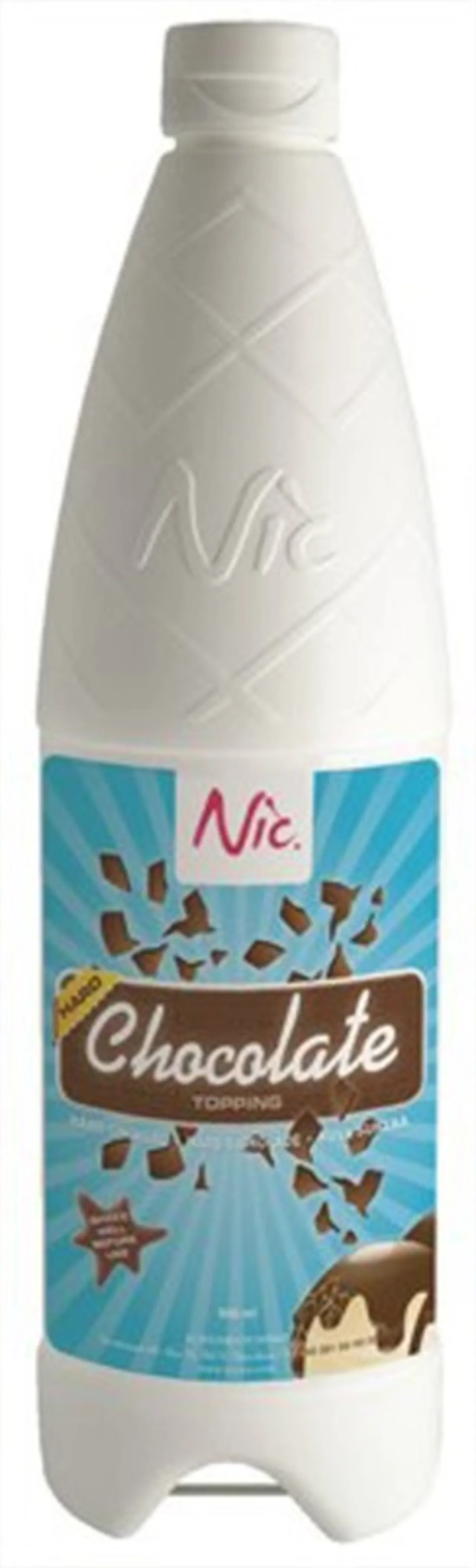 NIC HARD SJOKOLADE TOPPING 0.9 L
