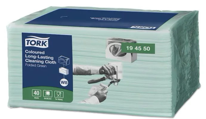 PREM.KLUT FARGE GRØN NONWOVEN TORK PREM.KLUT FARGE GRØN NONWOVEN TORK