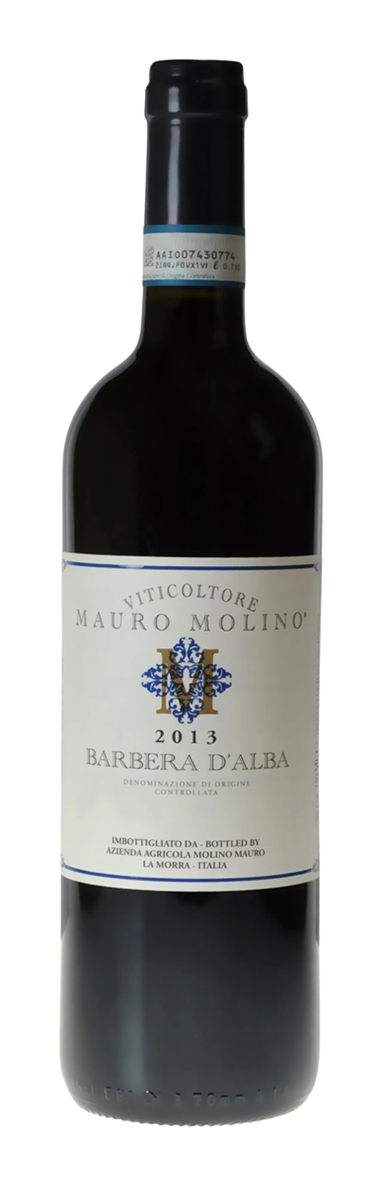 MAURO MOLINO BARBERA D ALBA 14,5% 75CL