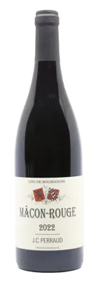 PERRAUD MACON ROUGE 12,5% 75CL PERRAUD MACON ROUGE 12,5% 75CL