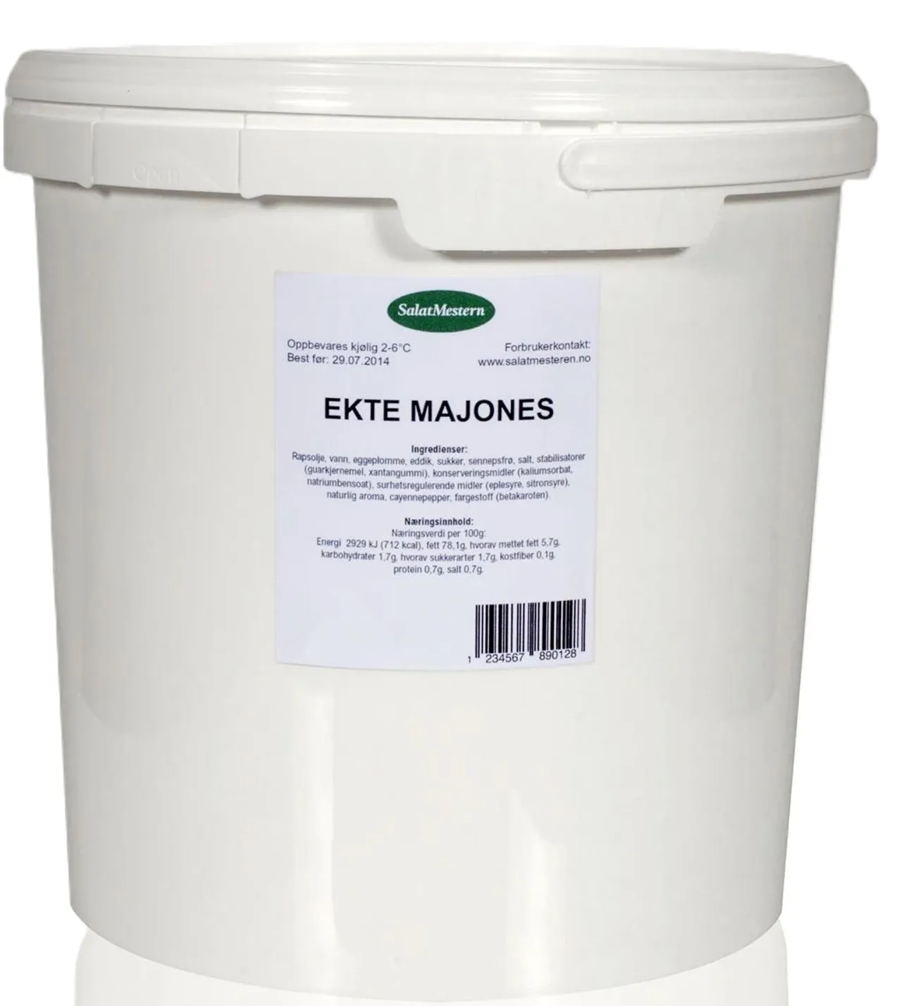 MAJONES HVIT EKTE 10KG SM