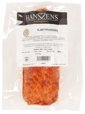 Kjøttpudding 500g Hanssens