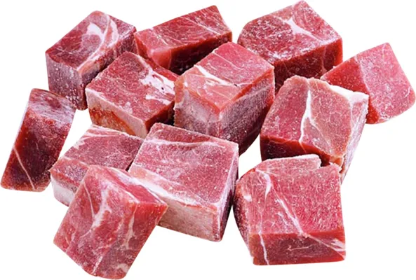 FÅREKJØTT U/BEN SALT 5X5CM 5KG FÅREKJØTT U/BEN SALT 5X5CM 5KG